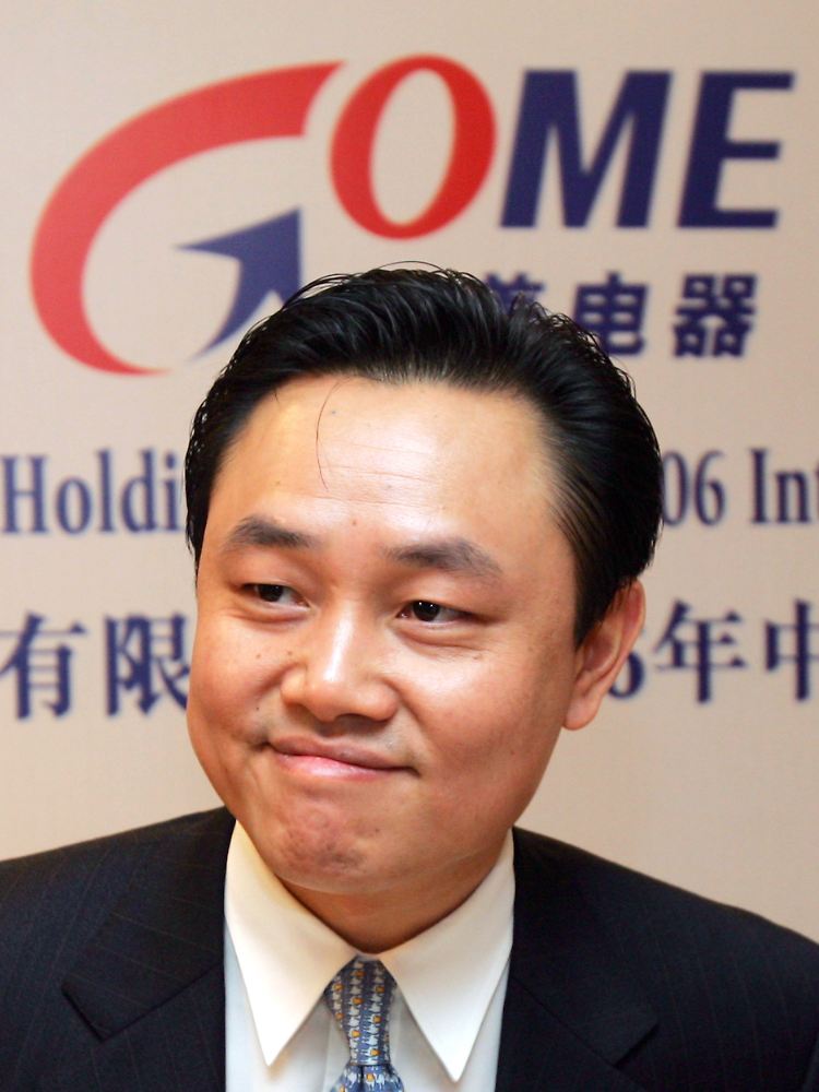 Der im vergangenen Jahr reichste Mann Chinas, der Gründer des Elektronikriesen Gome, Huang Guangyu. Heute "nur" noch auf Platz 17.