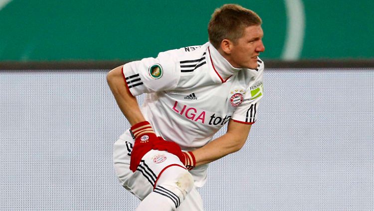 Außer Gefecht: Bastian Schweinsteiger, FC Bayern München.