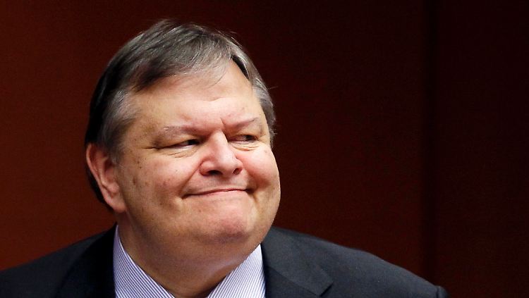 Trotz unbefriedigender Ergebnisse gut gelaunt: Evangelos Venizelos.