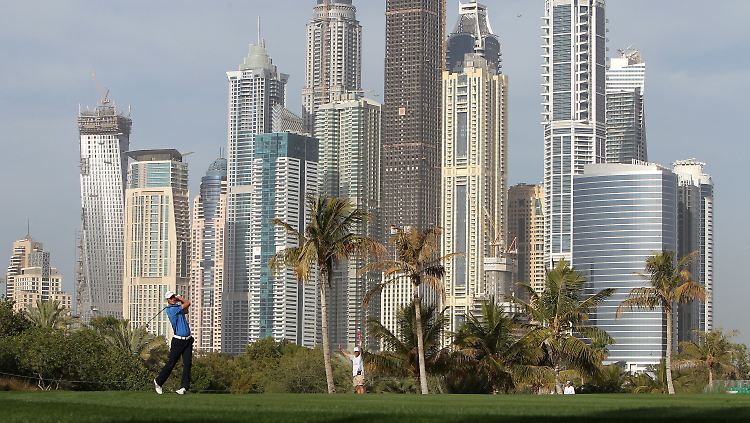 Martin Kaymer zeigte am zweiten Tag großes Golf vor traumhafter Kulisse.
