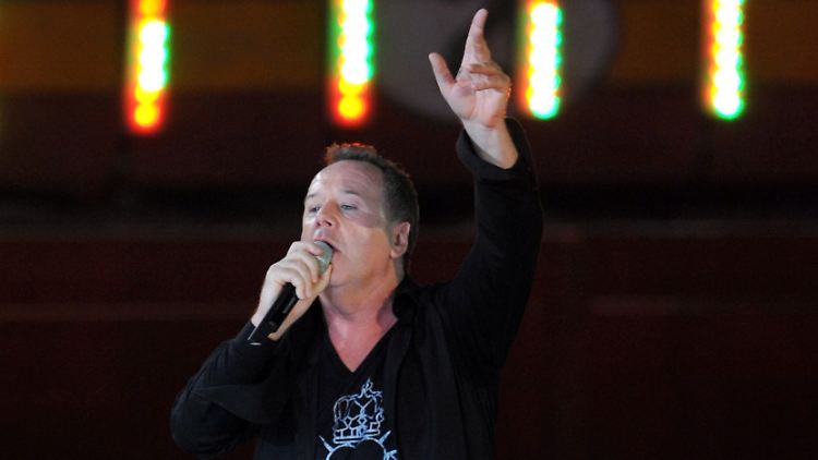 Der Frontmann der Simple Minds: Jim Kerr.