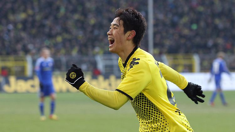 Shinji Kagawa sorgte mit dem Siegtor gegen Leverkusen dafür, dass der BVB die Liga weiterhin von ganz oben grüßt.