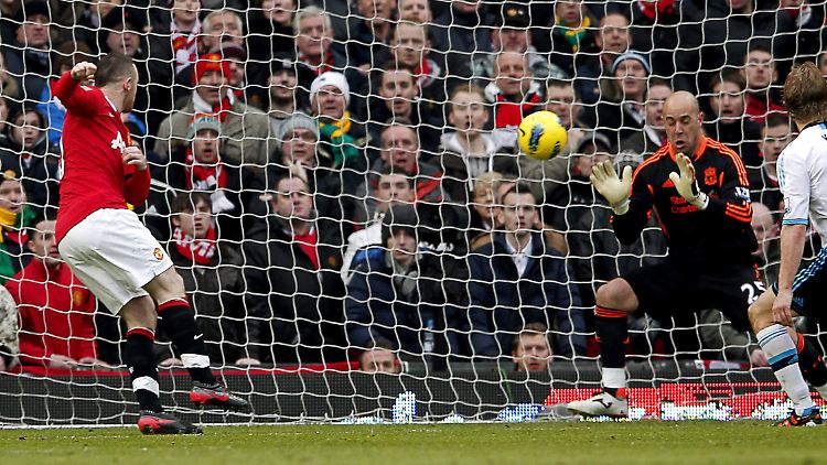 Wayne Rooney schrieb mit seinem Doppelpack zum United-Sieg über Liverpool sportliche Schlagzeilen.