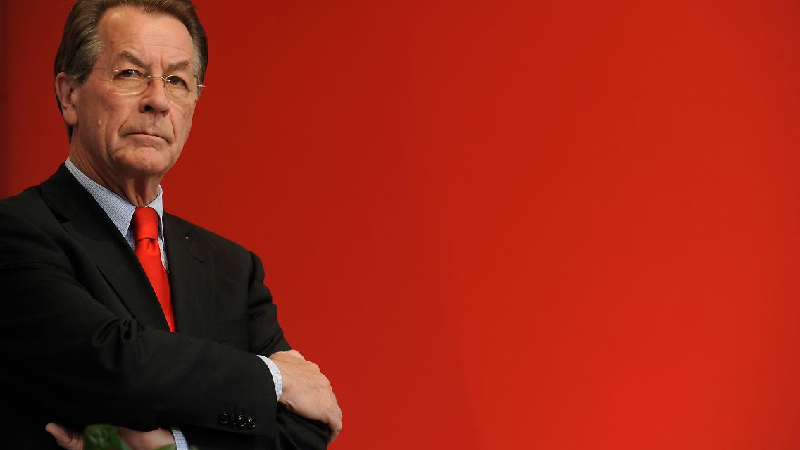 Müntefering rechnet ab: Es gibt zwar auch eigene Fehler, aber die Hauptschuld trage Lafontaine, meint der SPD-Chef.