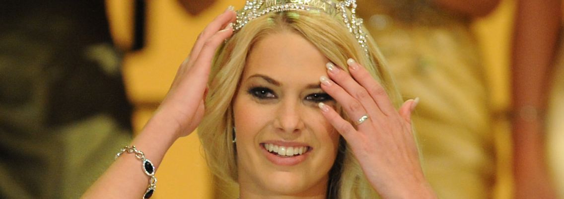 Sehr blond: Die schöne Gülck aus dem Norden.