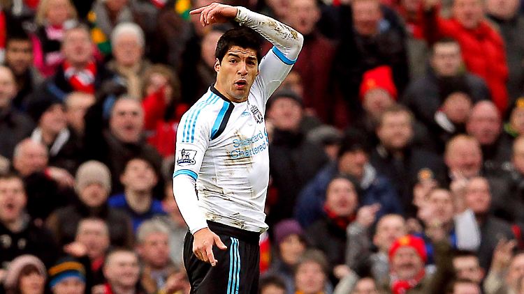 Begnadeter Fußballer, ständiger Provokateur: Luis Suarez, Stürmer vom FC Liverpool.