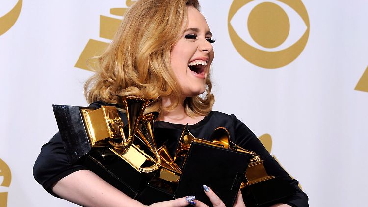 Große Freude bei Adele!