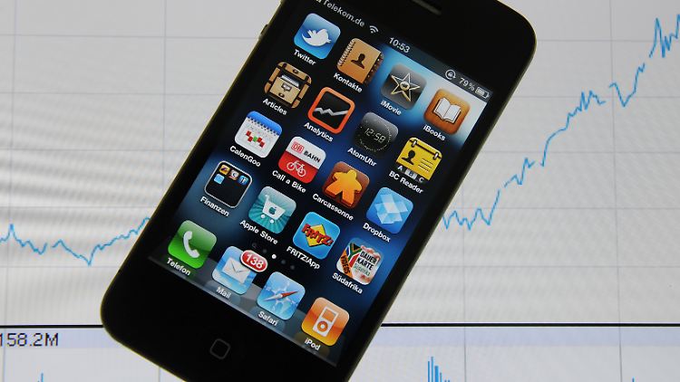 Apple-iPhone der vierten Generation.