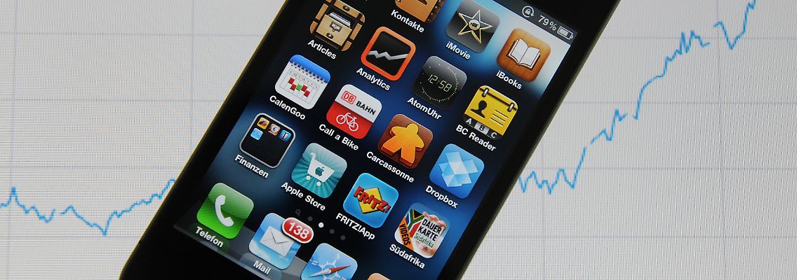 Apple-iPhone der vierten Generation.