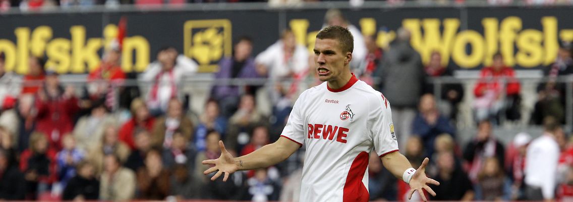 Will wieder jubeln: Lukas Podolski.