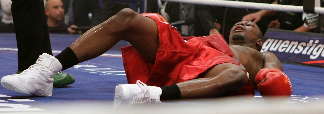 ... shcikcte ihn aber kurz vor Schluss doch noch zu Boden.