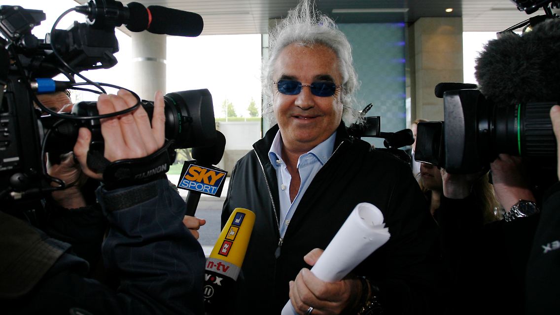 Wähnt sich bereits wieder obenauf: Flavio Briatore.