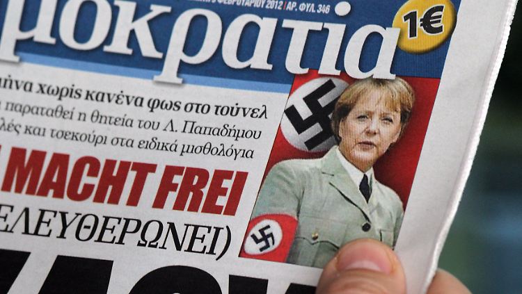 Deutschlands Image ist durch die Schuldenkrise und die harten Sparanforderungen an Griechenland angeknackst.