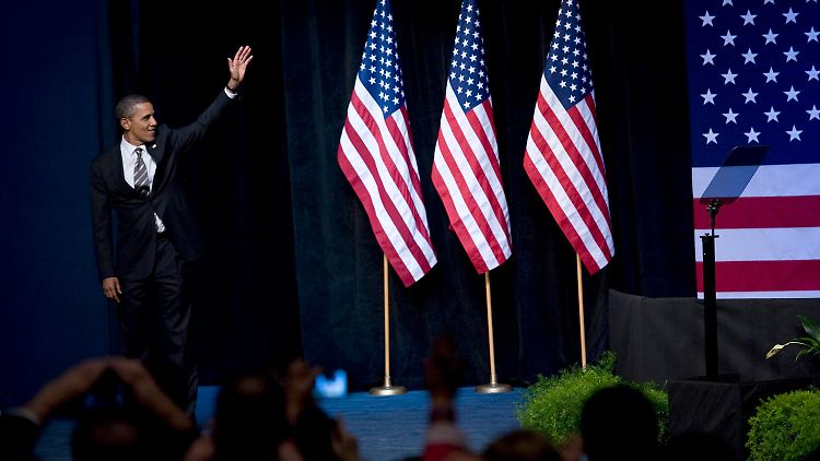 Obama beim Spendensammeln in San Francisco.