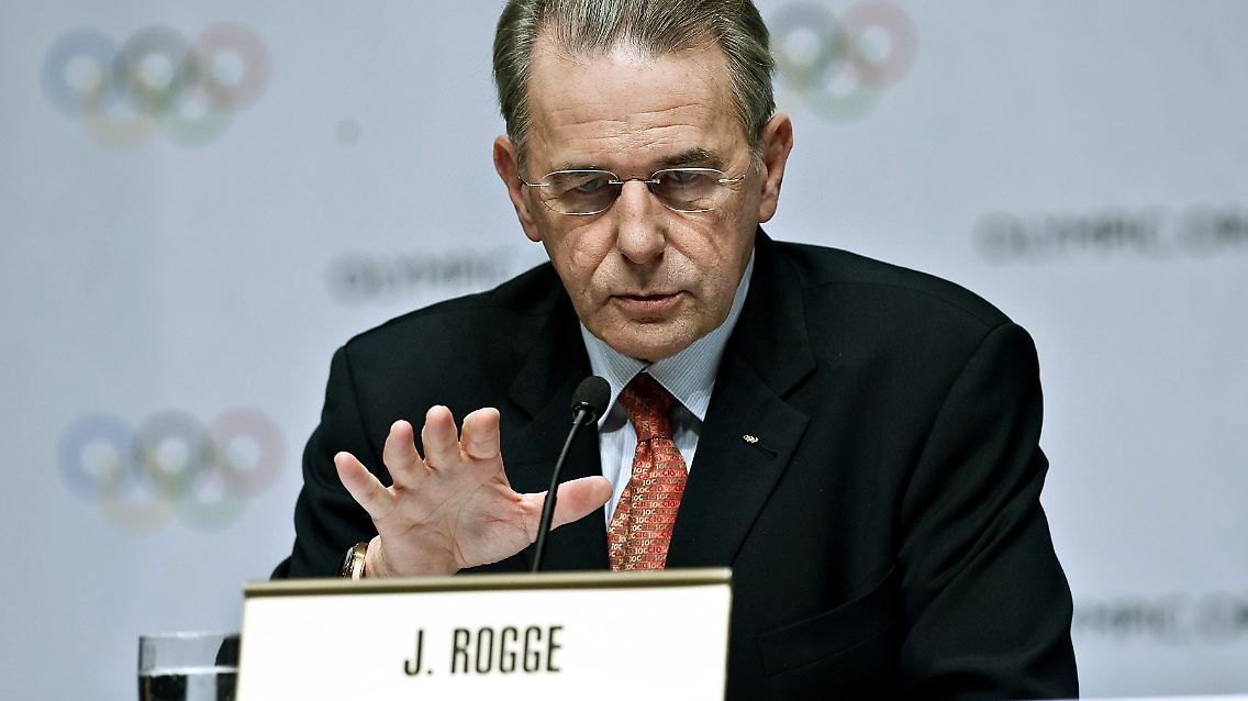 Jaques Rogge ist seit 2001 IOC-Präsident.