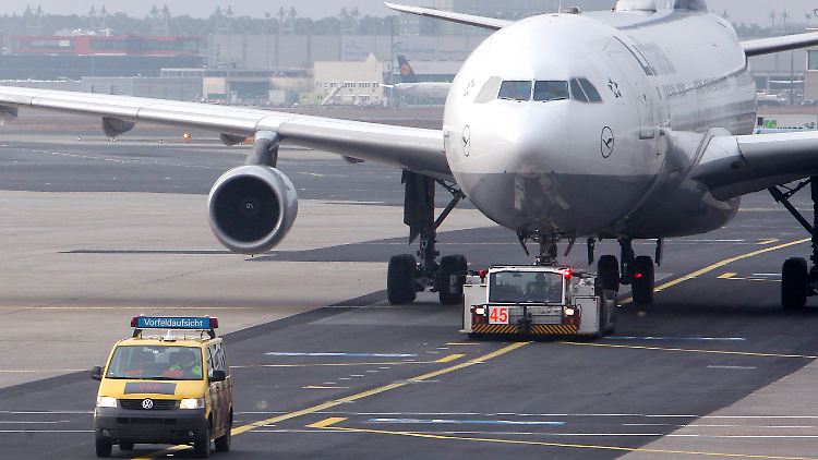 Wieder Bewegung auf dem Frankfurter Flughafen. 