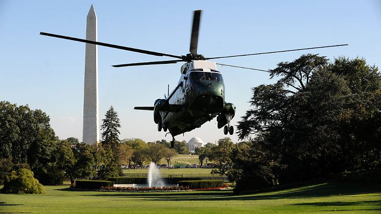 Das Flugzeug war ihm zwar nahe gekommen, doch offenbar bestand zu keinem Zeitpunkt Gefahr für Obama.