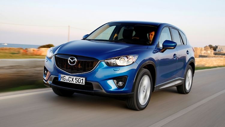 Tritt unter anderem gegen den VW Tiguan an: der Mazda CX-5.