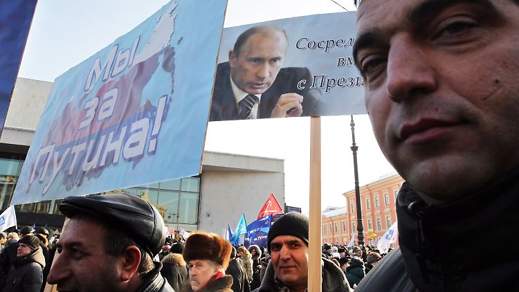 Es wird auch überzeuigte Putin-Anhänger geben, freiwillig für ihren Kandidaten auf die Straße gehen.