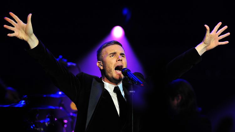 Sänger Gary Barlow und seine Frau freuen sich auf den Nachwuchs.