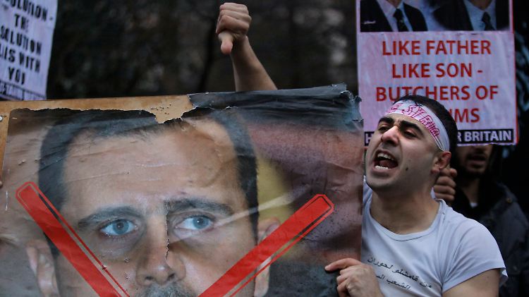 Proteste gegen Präsident Baschar al-Assad werden in den staatlichen Medieni Syriens nicht gezeigt.