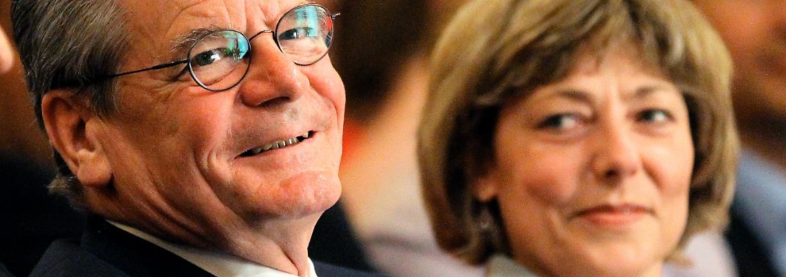 Joachim Gauck und Daniela Schadt
