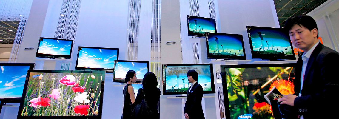 Strategische Weichenstellung eines Weltmarktführers: Samsung setzt auf OLED.