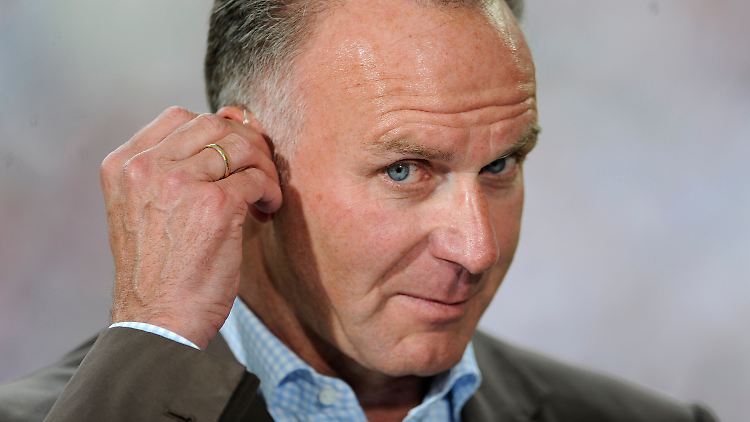 Angespannt: Bayern-Vorstand Karl-Heinz Rummenigge nach den jüngsten Rückschlägen in der Liga.