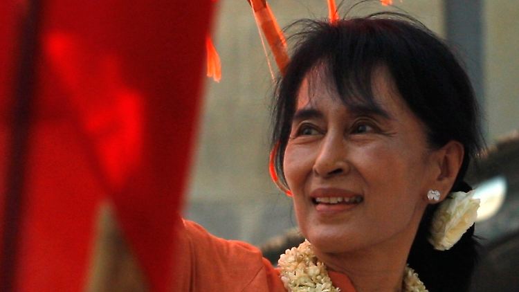Suu Kyi stand jahrelang unter Hausarrest.
