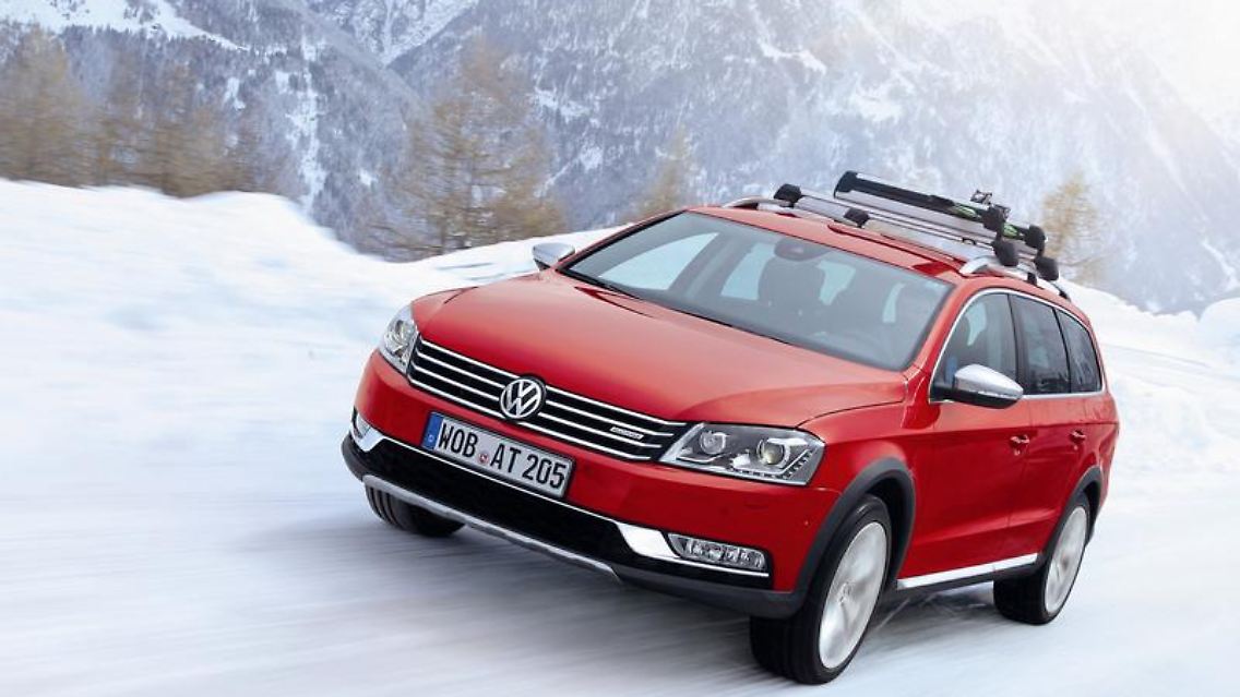 Zum Basispreis von 33 450 Euro gibt es den VW Passat Alltrack mit einem 1,8-Liter-Benzinmotor mit 118 kW/160 PS, aber ohne Allradantrieb. (Foto: Volkswagen)