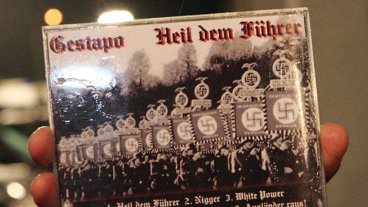 Musik von rechtsradikalen Bands ist in der Neonaziszene weit verbreitet.