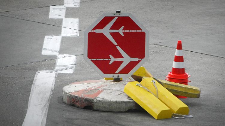 Nichts geht mehr auf dem Frankfurter Flughafen.