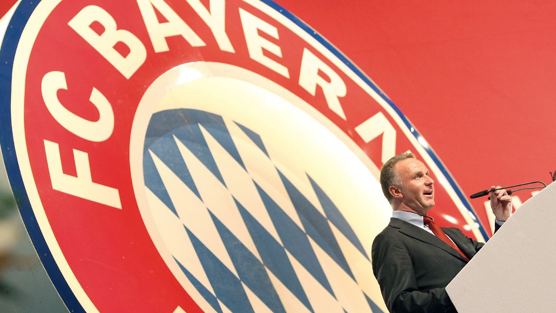 An der Spitze des Vorstands: Karl-Heinz Rummenigge.