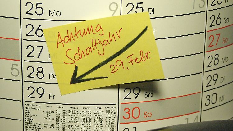 Alle vier Jahre, oder? Nein, ganz so einfach ist es nicht ...