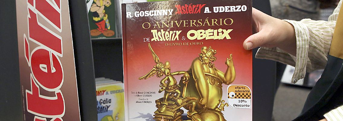 Bei der Präsentation des Jubiläumsbandes in Lissabon: Er erschien in mehreren Ländern gleichzeitig.
