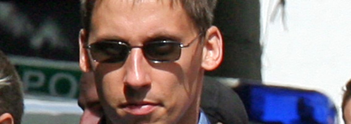 Der frühere NPD-Funktionär Ralf Wohlleben während einer NPD-Demonstration in Jena 2007.