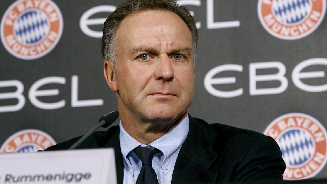 Schluss mit lustig: Karl-Heinz Rummenigge.