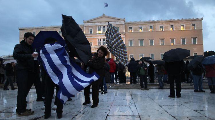 Mit Gegenwind muss gerechnet werden: Athen hofft auf eine hohe Beteiligung am freiwilligen Schuldenschnitt.