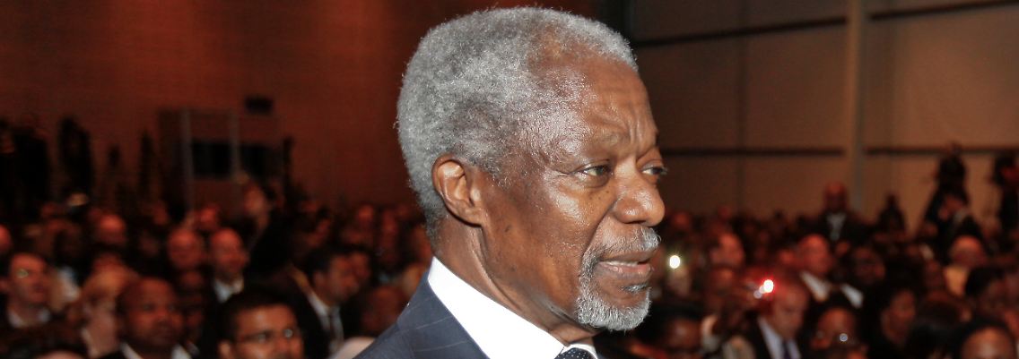 Kofi Annan könnte noch einmal für die UNO tätig werden.