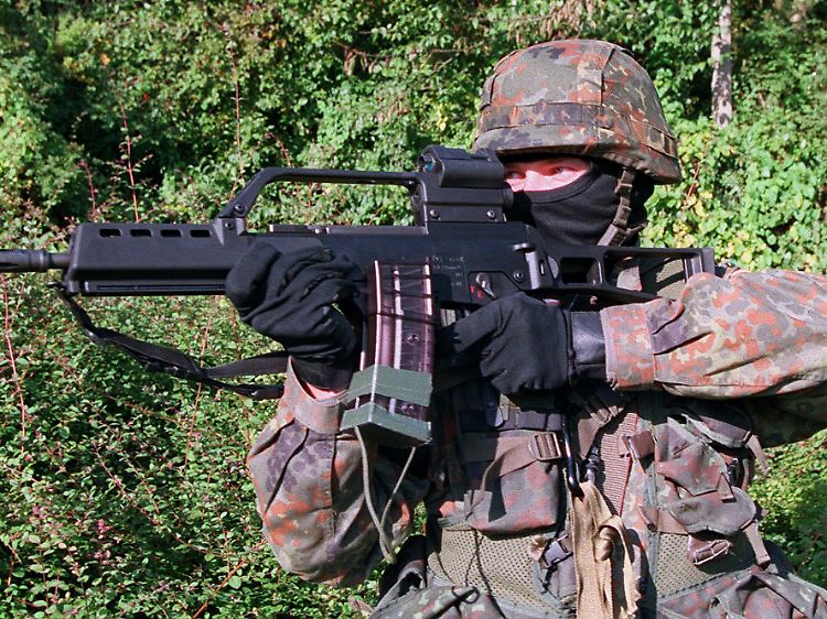 Das G36 wird im Schnellfeuer heiß.