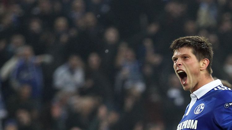 Nicht schlecht: Klaas-Jan Huntelaar, Schalke 04.
