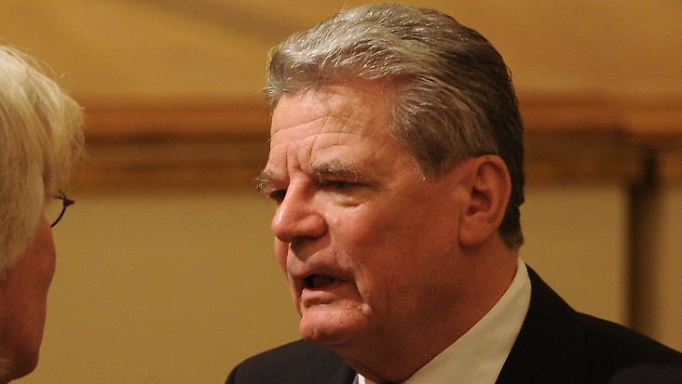 Joachim Gauck ist an einem Gespräch mit der Linkspartei interessiert.