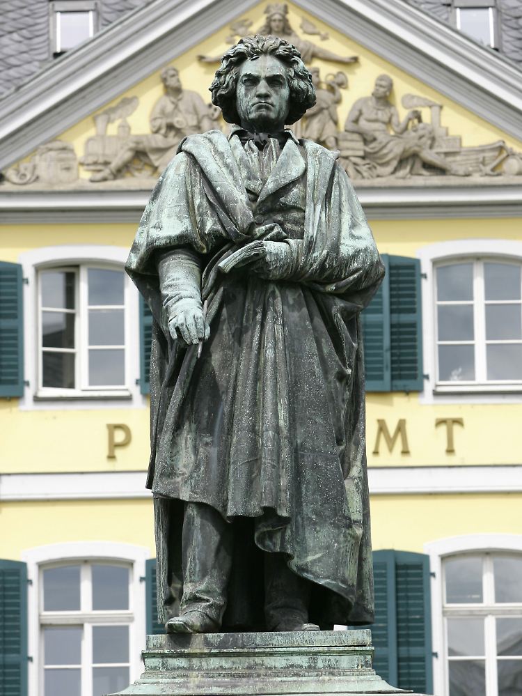 Das Beethoven-Denkmal in Bonn.