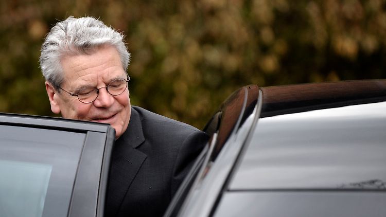 Gauck war in NRW bei der CDU-Landtagsfraktion zu Besuch.