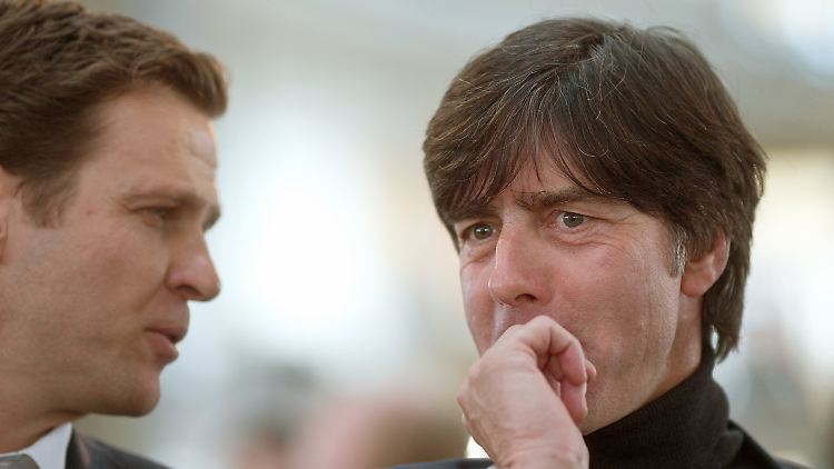 Das wird schon: Bierhoff vertraut auf Löws Stärke.
