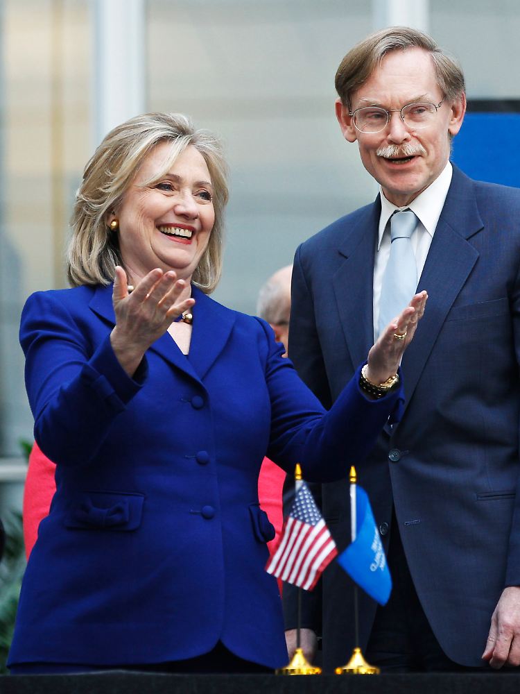 Hauptsache "Made in the USA": Auch Hillary Clinton gehört zum engeren Kreis der Anwärter auf den Weltbank-Posten.