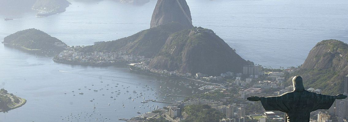 Der berühmte Zuckerhut in Rio de Janeiro.