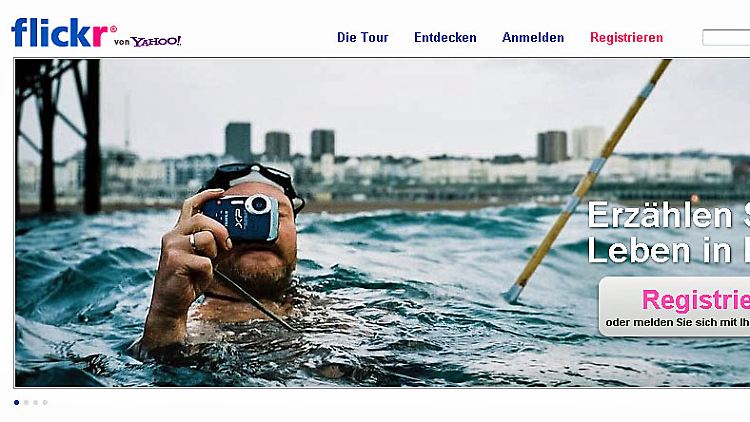 Die Flickr-Seite erscheint bald in neuem Antlitz.