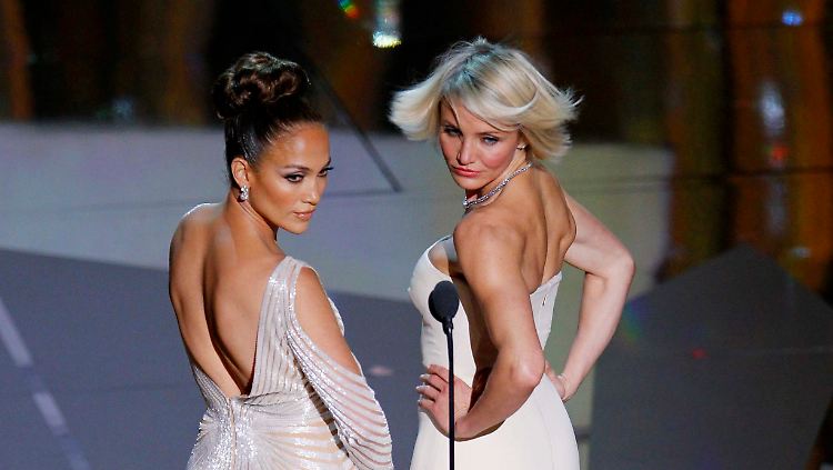 Jennifer Lopez und Cameron Diaz gehörten zu den Stars, die einen Oscar überreichten.