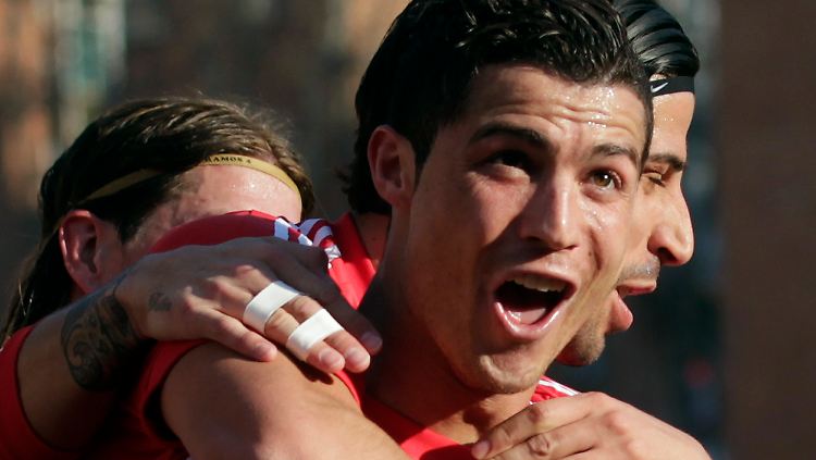 Da freut er sich: Cristiano Ronaldo, Real Madrid.